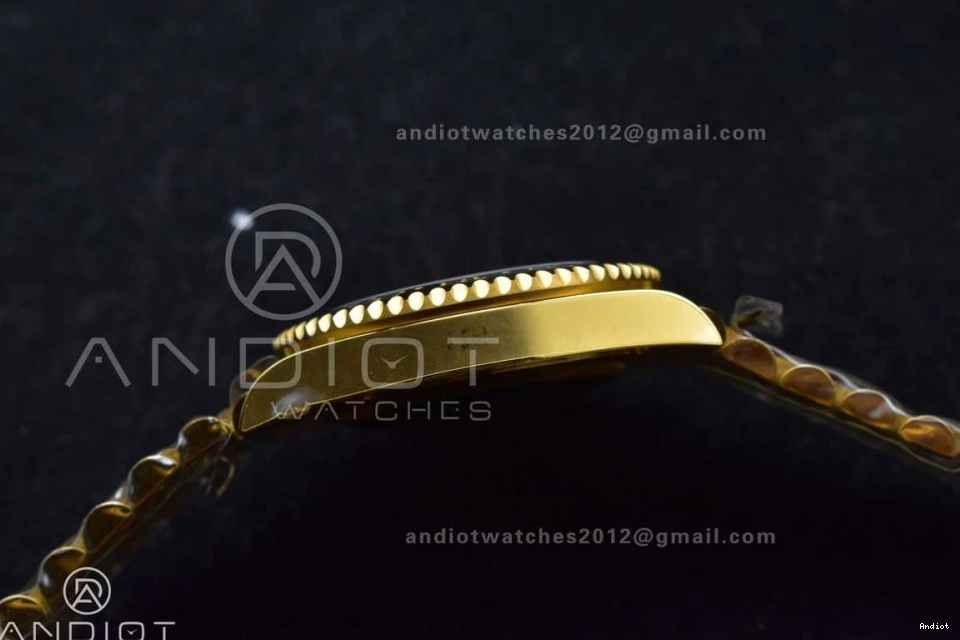 Factory Best 1:1 Black VR3285 Gold GRNR Dial Edition Gain Master II YG Bracelet CHS Weight on Jubilee 126718 GMT 0125